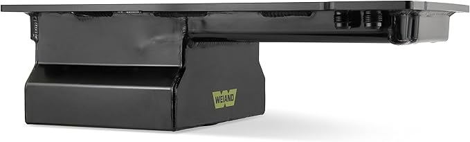 Weiand oil pan under engine